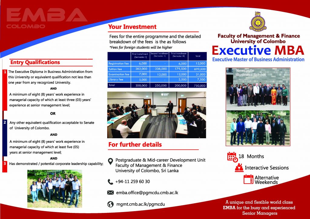 Emba Activity EMBA | Postgraduate & Mid-career Development Unit