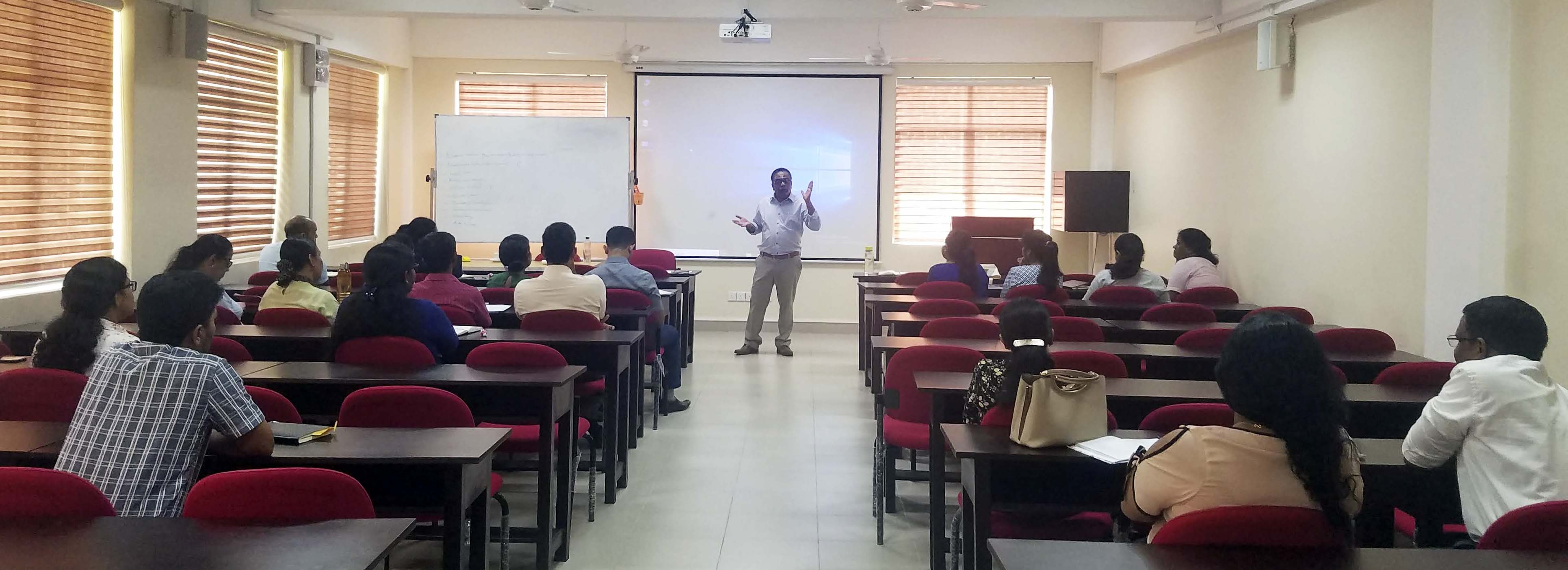 Associate Prof. Mohan Thite, Griffith Business School, Griffith University, Australia visited the Faculty