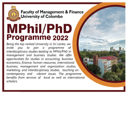 MPhil / Phd Programe