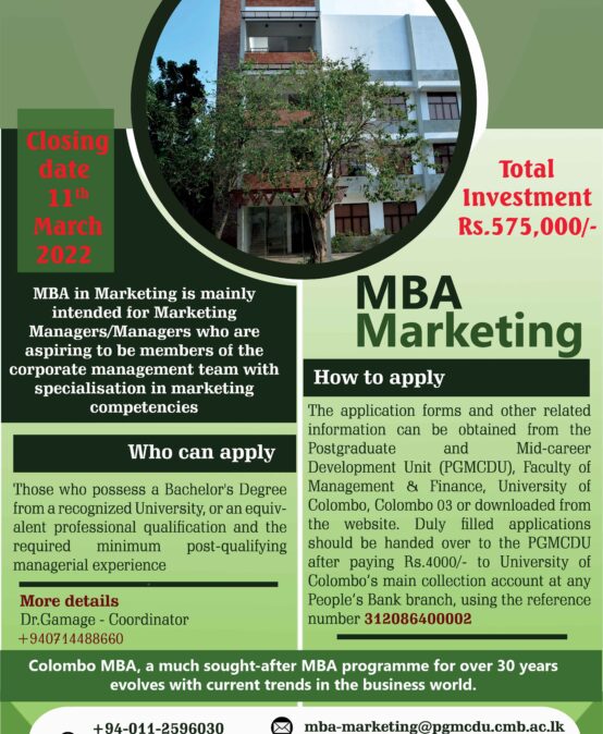 MBA in Marketing