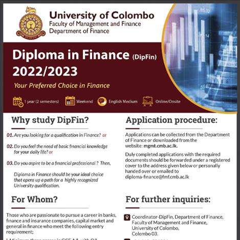 Diploma in Finance