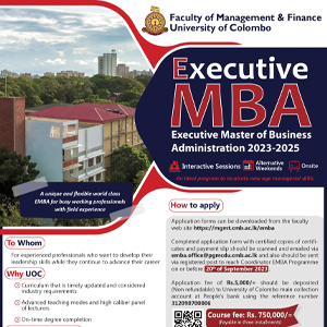 Executive Master of Business Administration (EMBA) 2023 – 2025