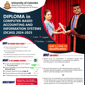 Diploma in Computer-based Accounting and Information Systems (DCAIS)