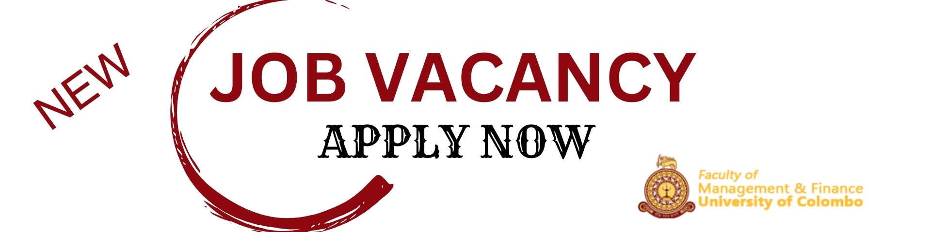 VACANCIES : POST OF TEMPORARY ASSISTANT LECTURER – HRM