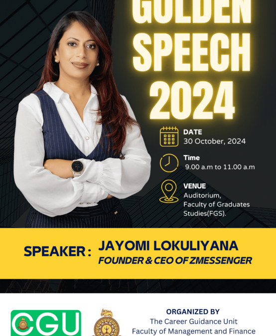 FMF Golden Speech 2024: A Day of Inspiration for our Future Leaders