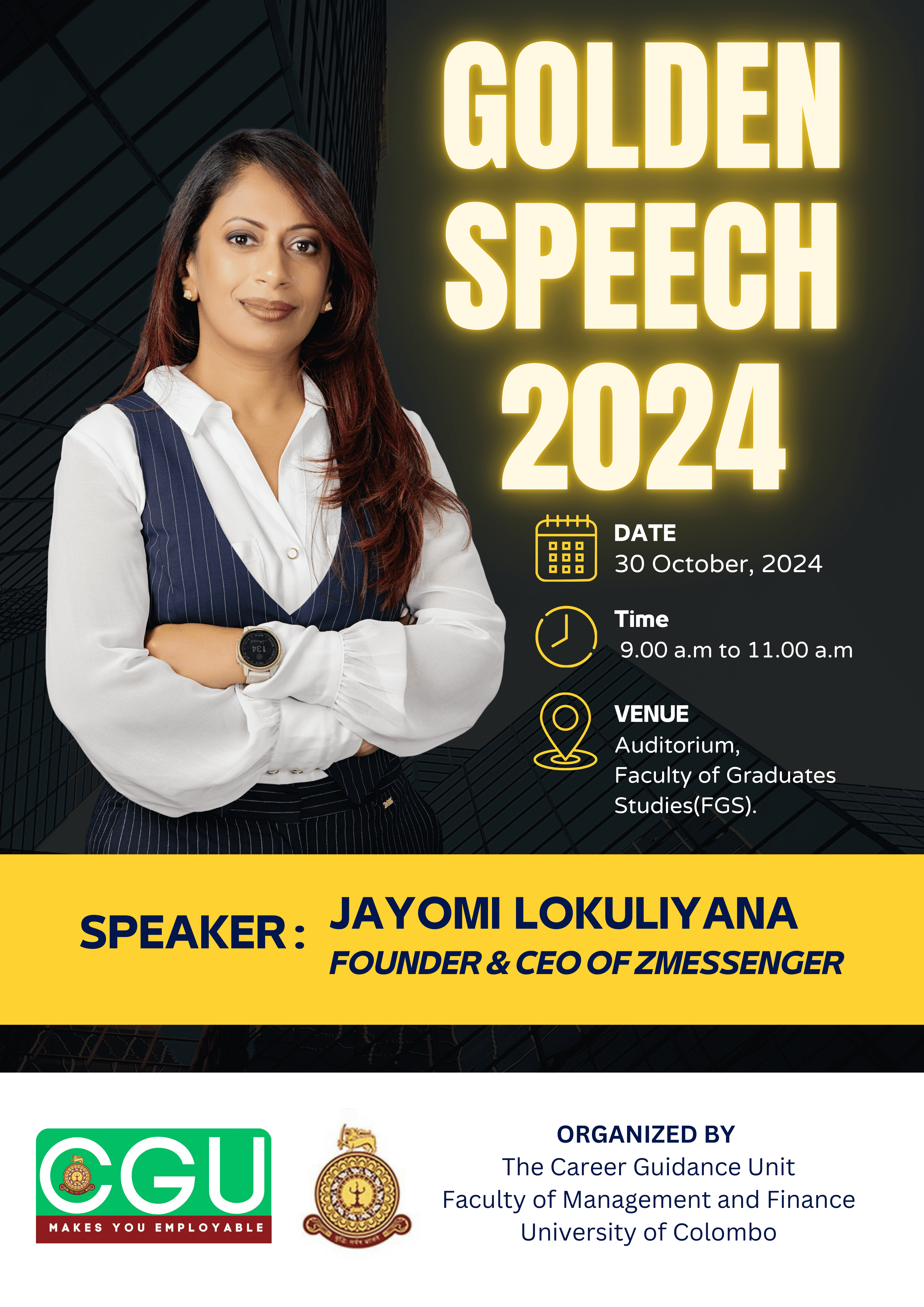 FMF Golden Speech 2024: A Day of Inspiration for our Future Leaders