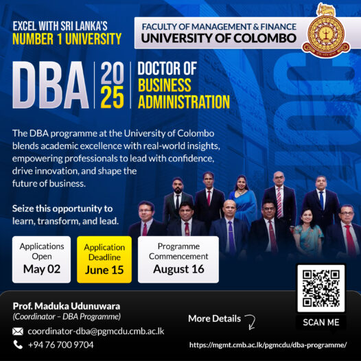 Doctor of Business Administration (DBA) programme