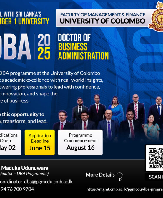 Doctor of Business Administration (DBA) programme