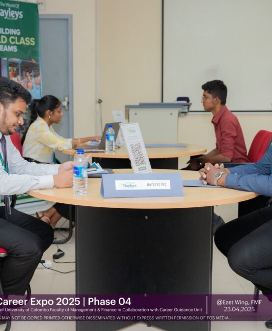 A Glimpse into the Students’ Assessment Centre 