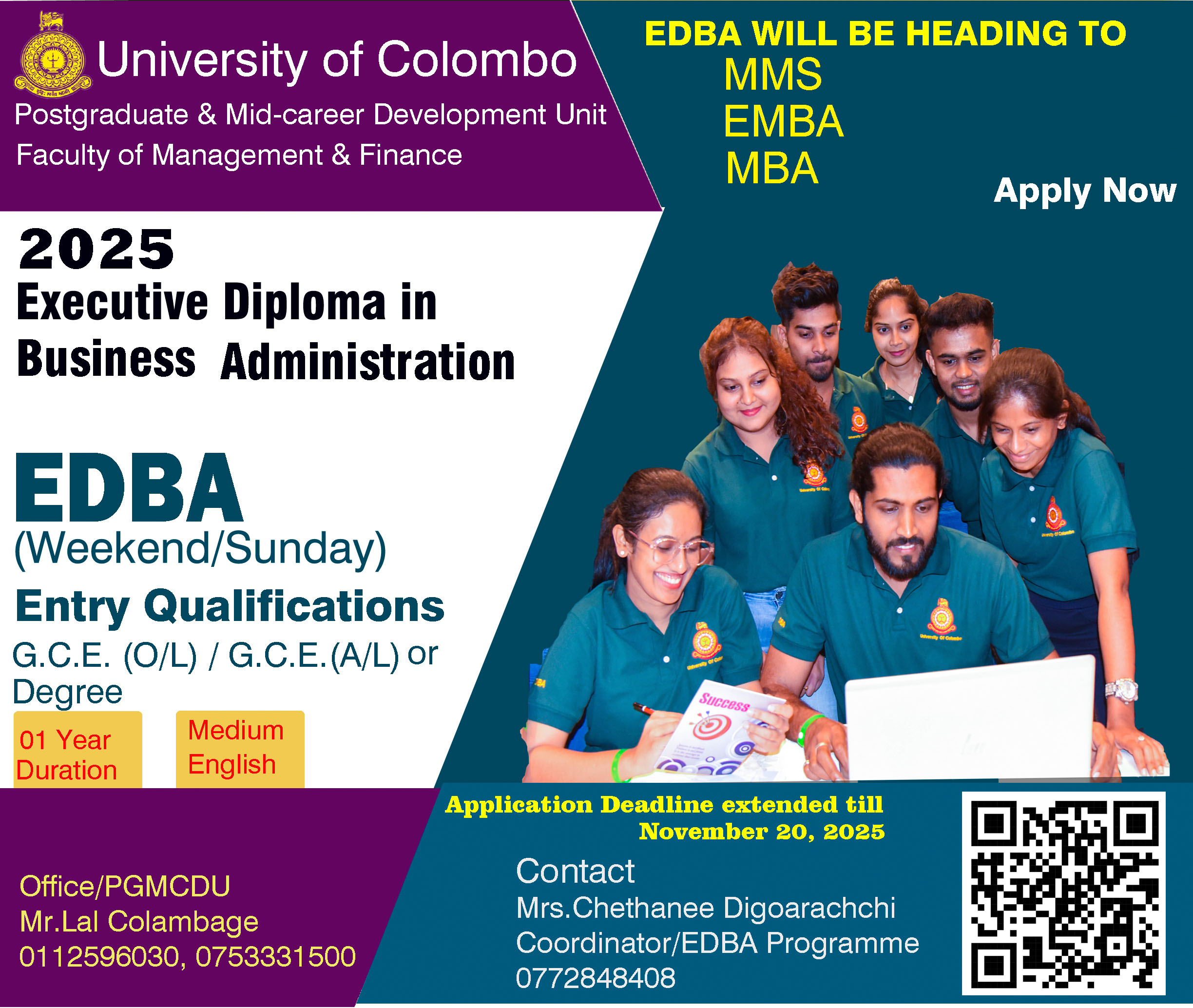 Executive Diploma in Business Administration