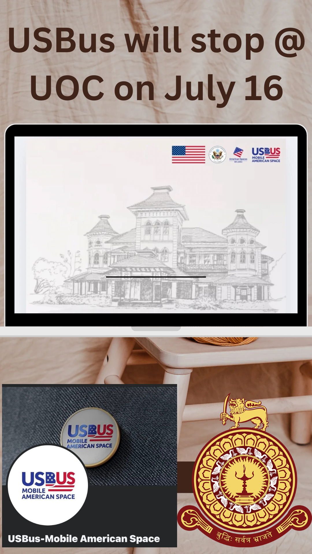 The USBus is Coming to UOC! The USBus is Coming to UOC!
