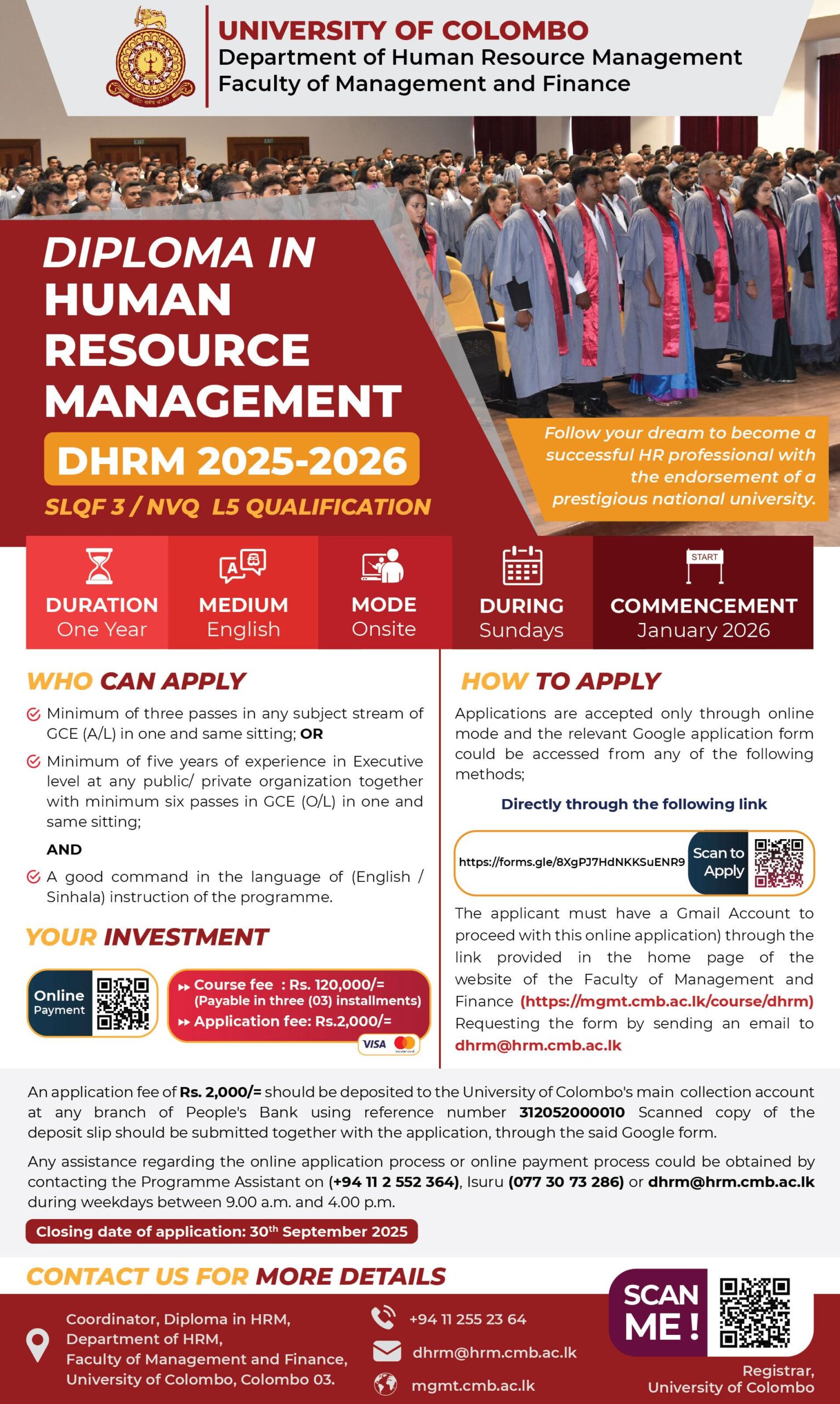 Diploma in Human Resource Management (2025/2026)