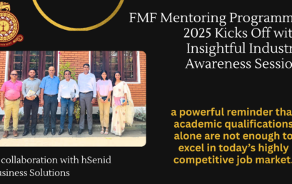FMF Mentoring Programme 2025 Kicks Off with Insightful Industry Awareness Session