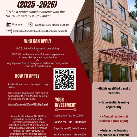 Calling Applications for Diploma in Marketing (DIM) Programme