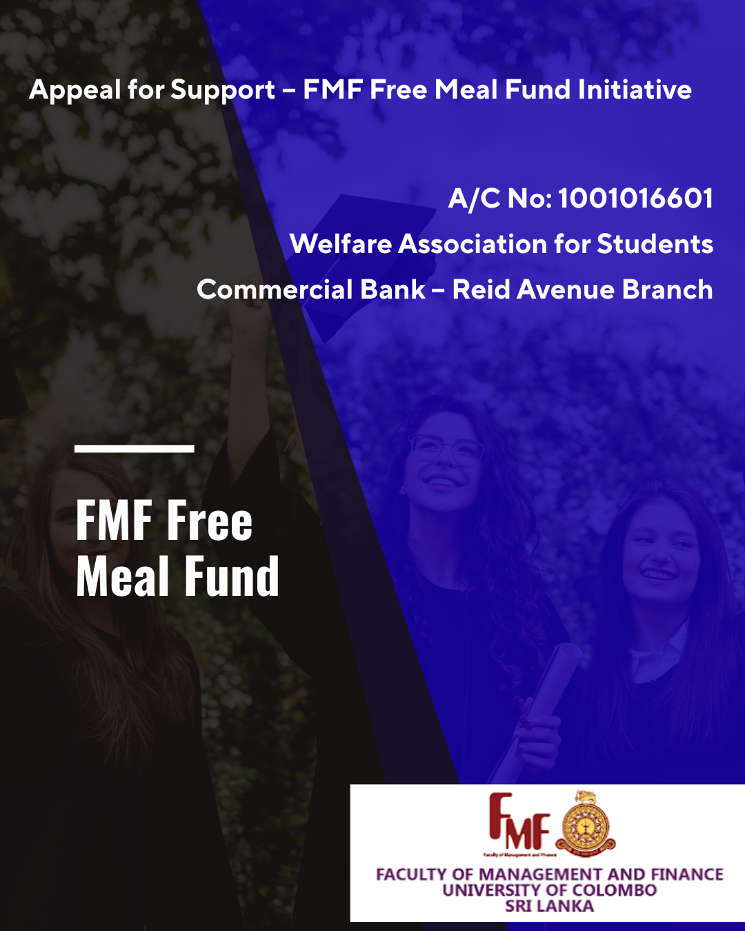 Appeal for Support – FMF Free Meal Fund Initiative