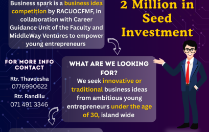 Business Spark – LKR 2 MILLION for Your Startup – APPLY NOW!