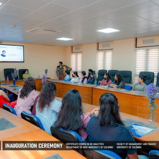 Inauguration of the 3rd Batch of the HR Analytics Certificate Course