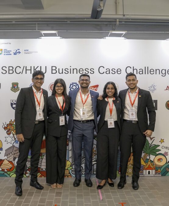 University of Colombo Becomes First Sri Lankan Team Ever to Reach the HSBC/HKU Business Case Challenge Grand Final